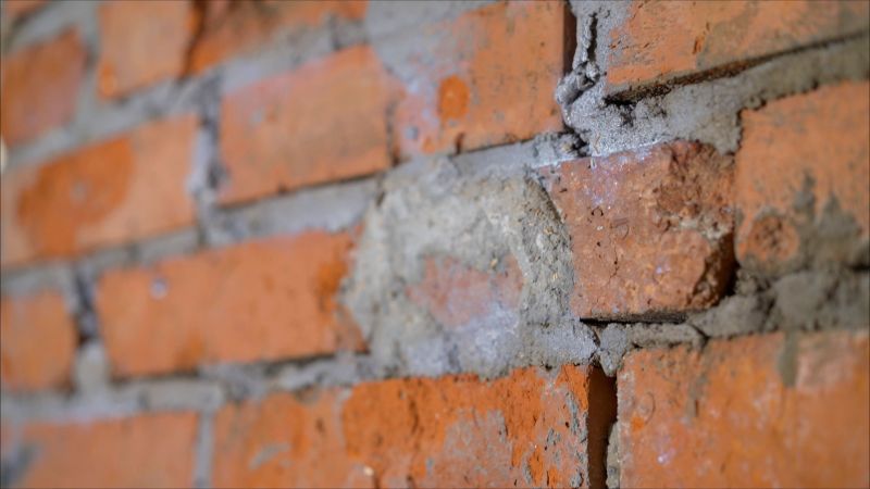Brick Fence Repair in Sherman, TX