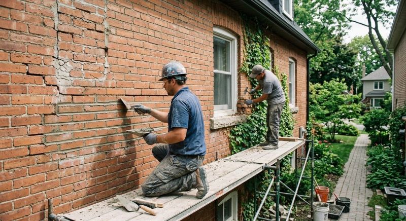 Brick Masonry Repair in Denison, TX