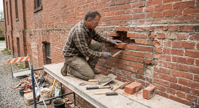 Brick Repair in Sherman, TX