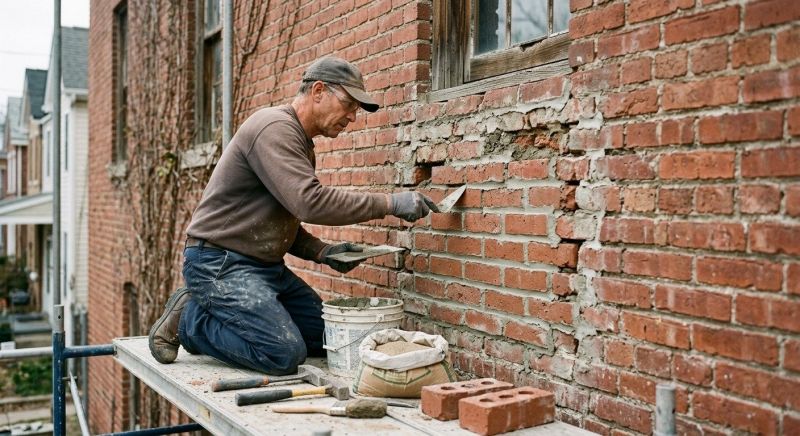 Brick Repair in Trenton, TX