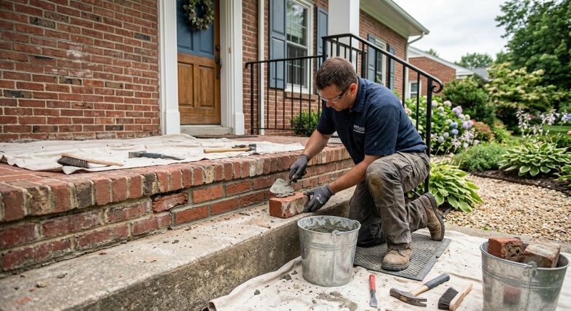 Brick Repair in Van Alstyne, TX