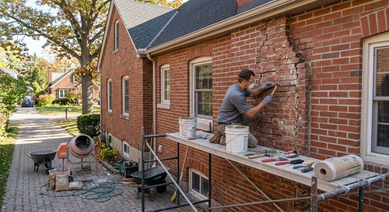 Brick Restoration in Denison, TX