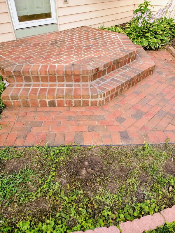 Brick Steps Repair in Sherman, TX