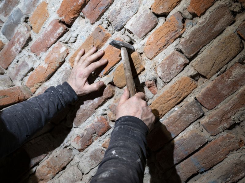Brick Wall Repair in Grayson County, TX