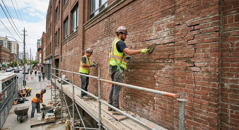 Commercial Brick Repair in Sherman, TX
