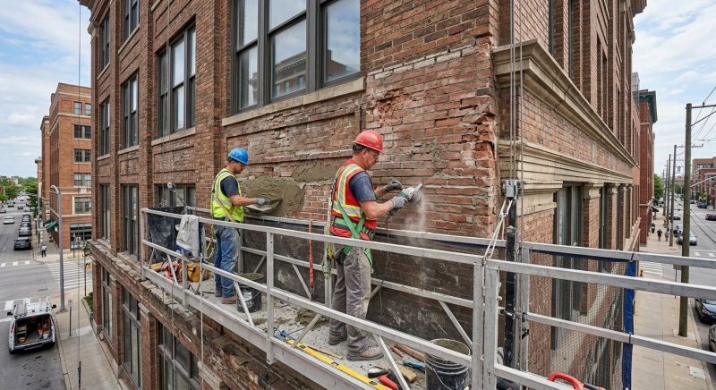 Commercial Masonry Repair in Van Alstyne, TX