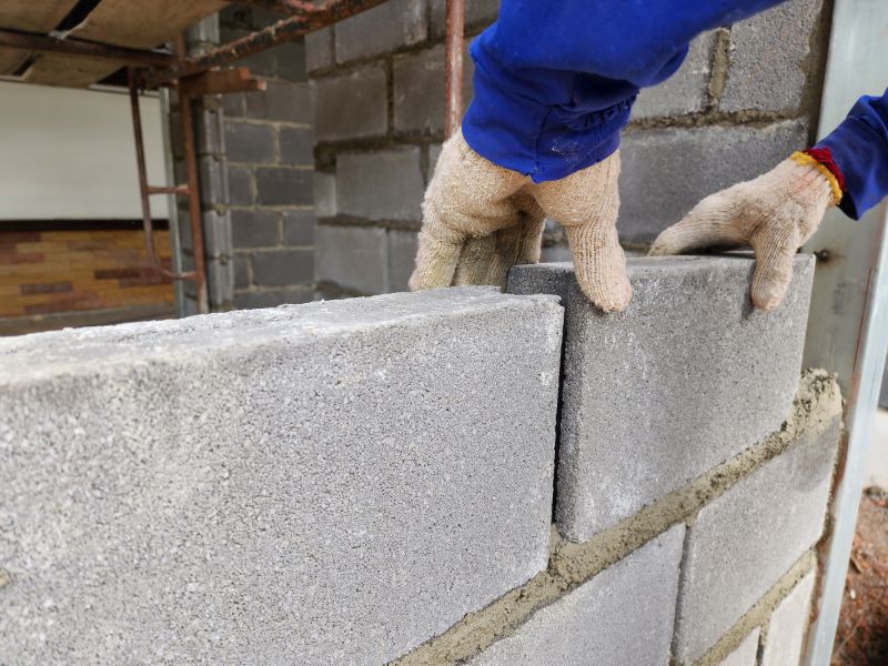Concrete Block Repair in Sadler, TX