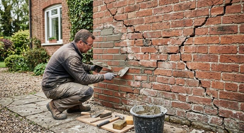 Masonry Wall Repair in Sherman, TX
