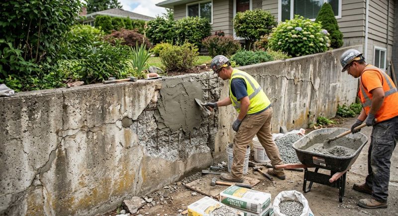 Retaining Wall Repair in Celina, TX