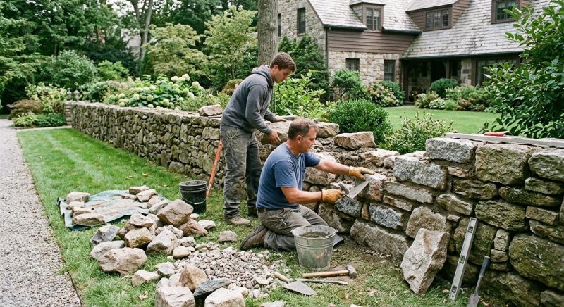 Retaining Wall Repair in Pottsboro, TX