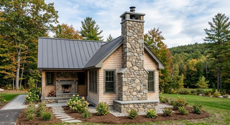 Stone Chimney Installation in Sherman, TX
