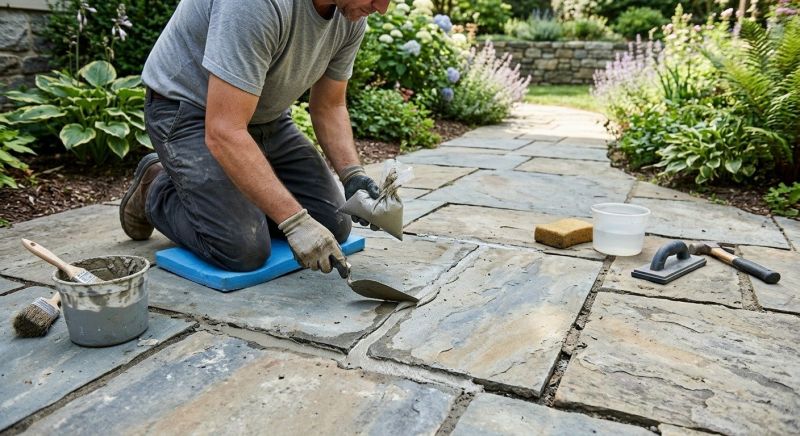 Stone Driveway Repair in Sherman, TX