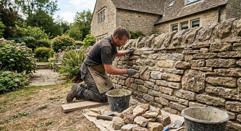 Stone Masonry Repair in Collinsville, TX