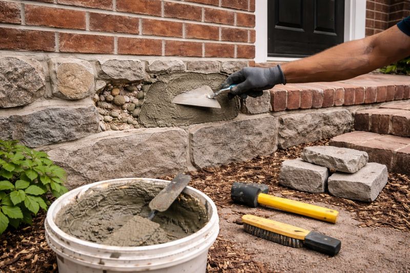 Stone Masonry Repair in Sherman, TX