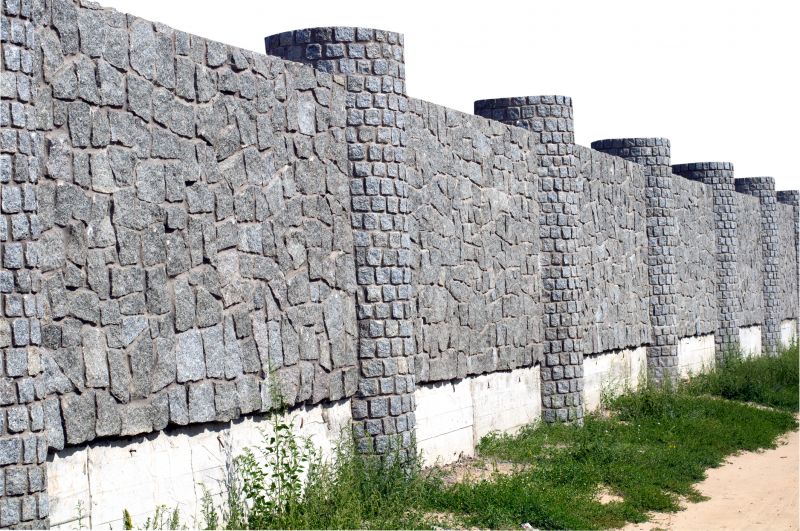Stone Wall Repair in Kingston, OK