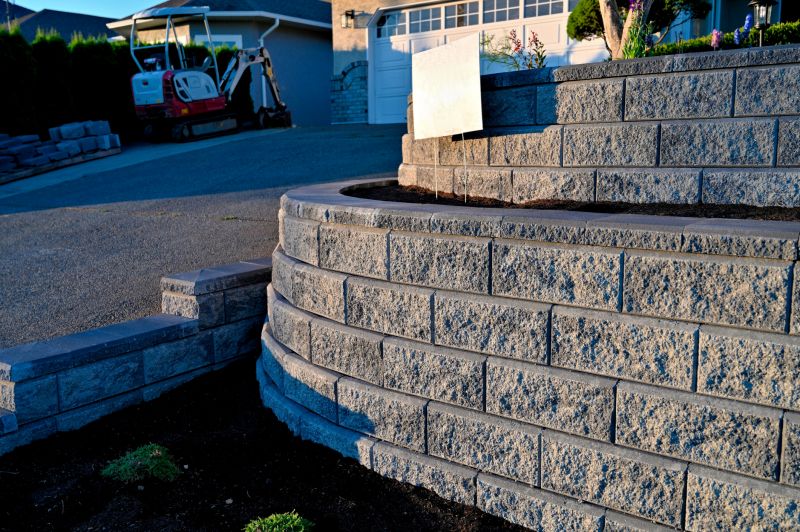 Stone Wall Repair in Sadler, TX