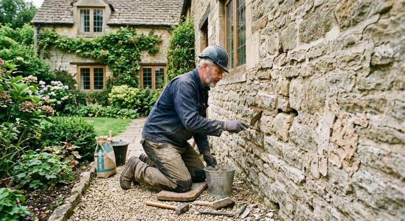 Stonework Repair in Kingston, OK