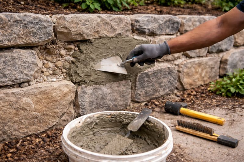 Stonework Repair in Kingston, OK