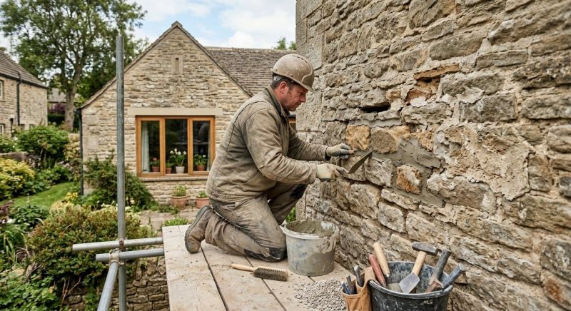 Stonework Repair in Van Alstyne, TX